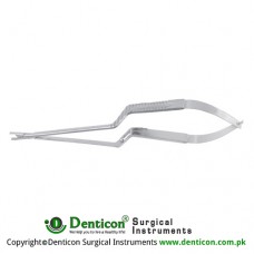 Clip Applying Forcep Bayonet Shaped - With Ratchet Stainless Steel, 18.5 cm - 7 1/4"